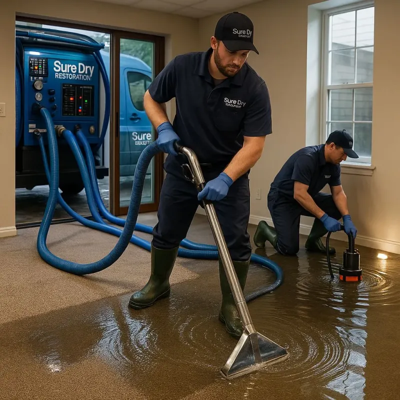 Water Extraction and Removal process in Union City, GA